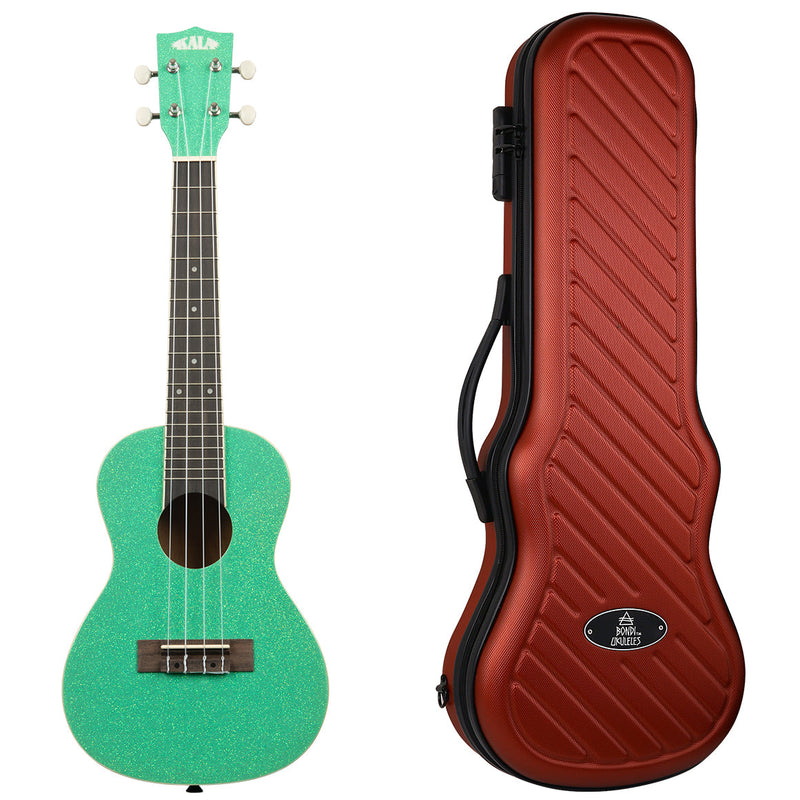 Kala Sparkle Gatsby Green Ukulele