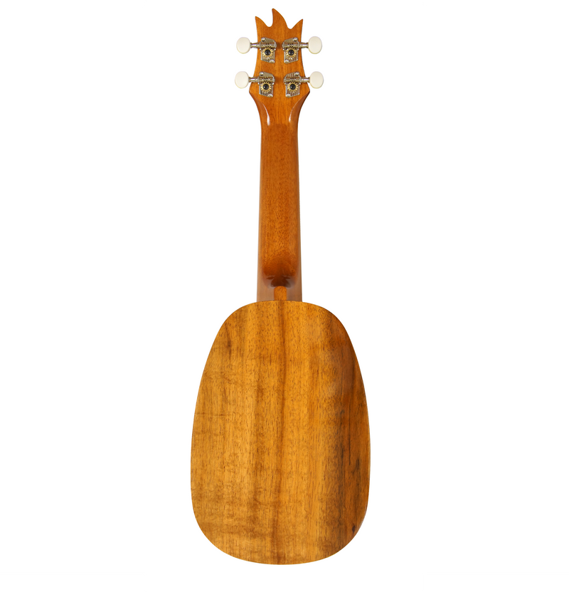 Kiwaya Hawaiian Koa Soprano Pineapple Ukulele KS-4PG