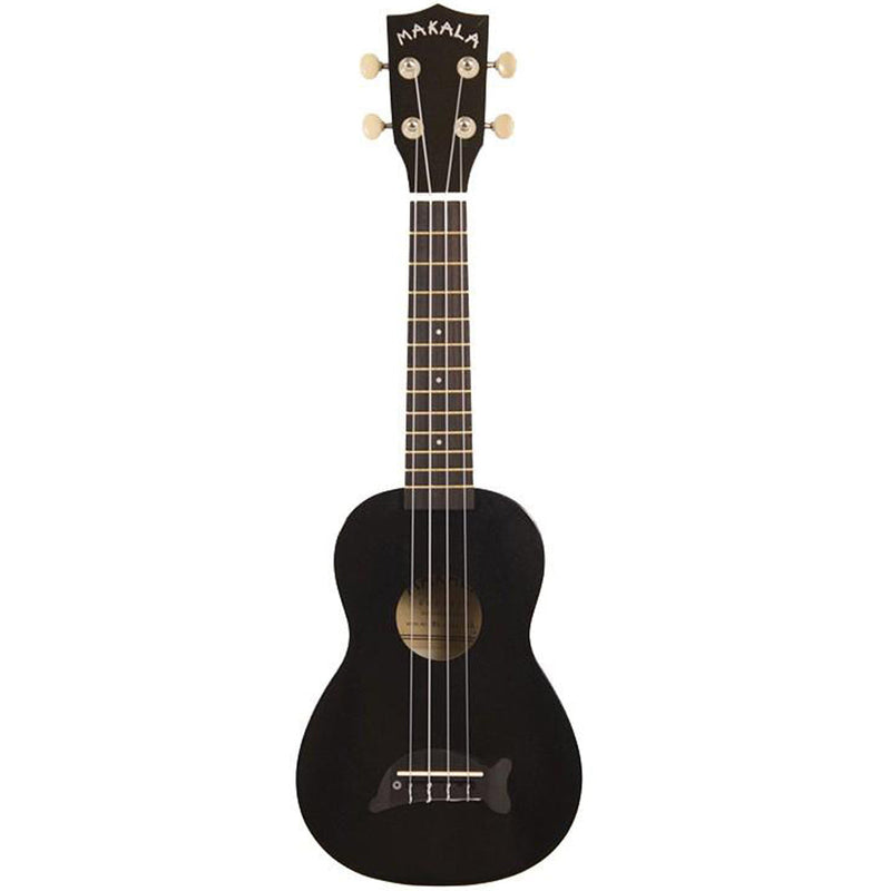 Makala Jet Black Dolphin Soprano Ukulele