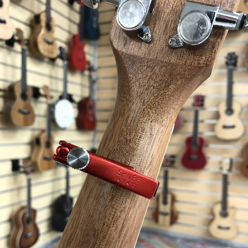 Shubb Ukulele Capo - Light Red